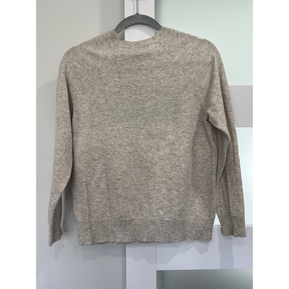 Replica Los Angeles David Bowie 100% Cashmere Sweater Grey Small Raglan Sleeve - Picture 3 of 8